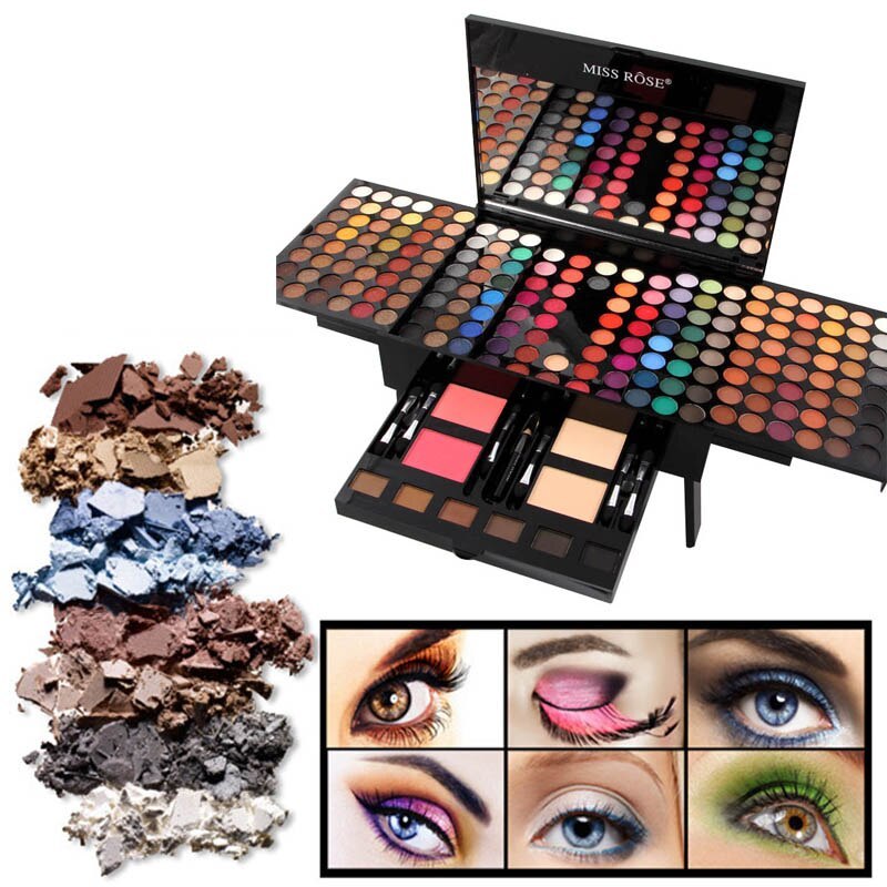 Piano Glam 180-Color Eye & Blush Makeup Palette Set