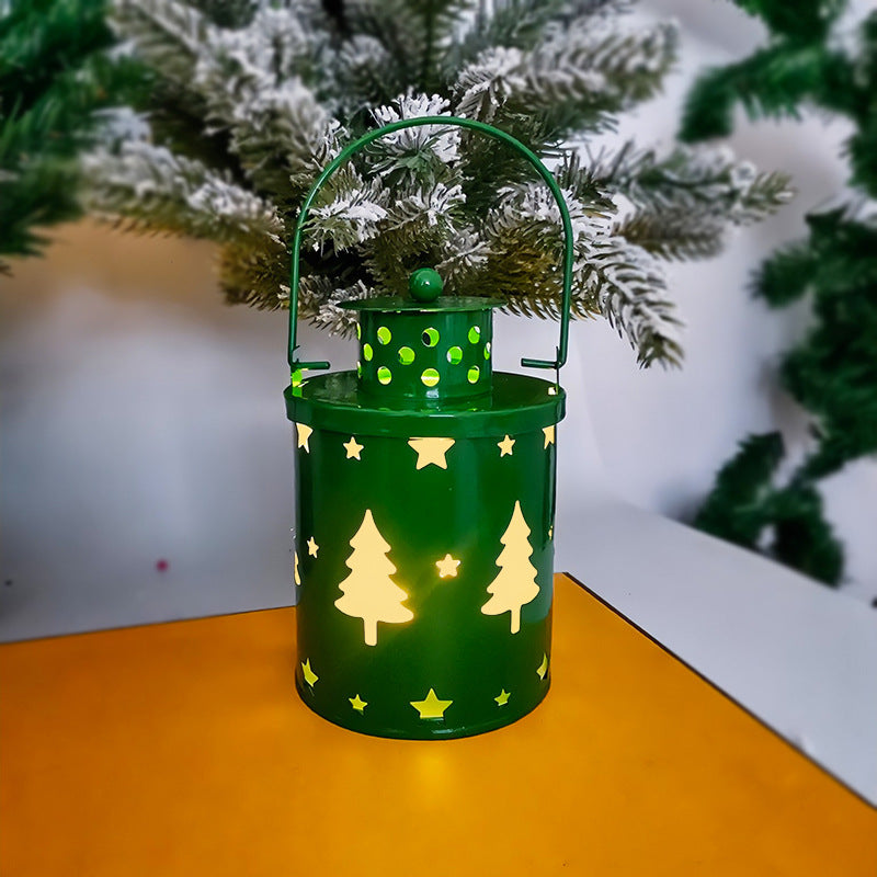 Cozy Nordic Christmas LED Lantern Candle Light