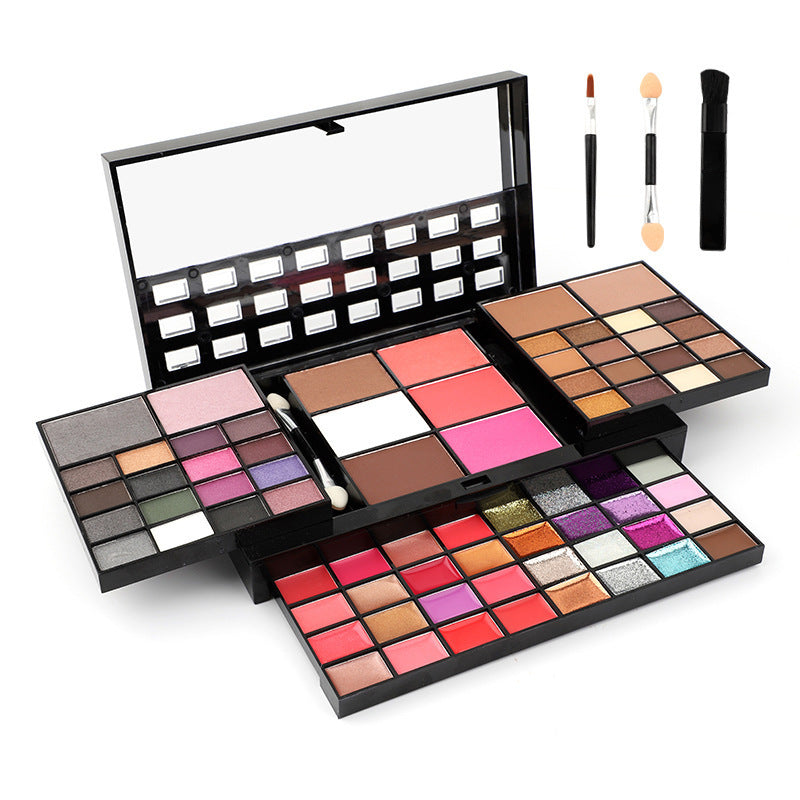 74-Color Makeup Set with Lip Gloss, Blush & Eyeshadow