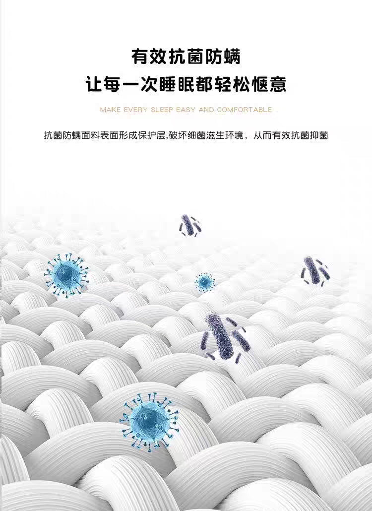 YBZ 3D Knitted Cotton Massage Pillow 2pack