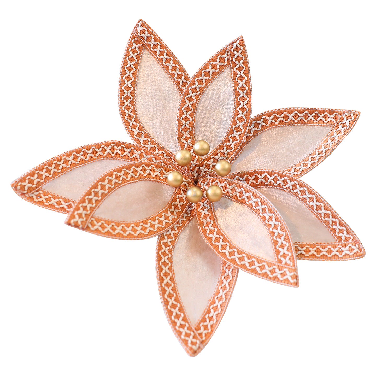 Saint Yuan New Arrival Faux Velvet Preserved Christmas Flower Branches Christmas Tree Decoration Holiday Decor