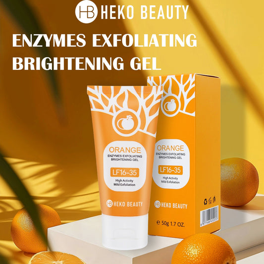 🔥 Orange Enzyme Exfoliating Gel — The Gentle Miracle Your Skin Has Been Waiting For  ( Super SALE )