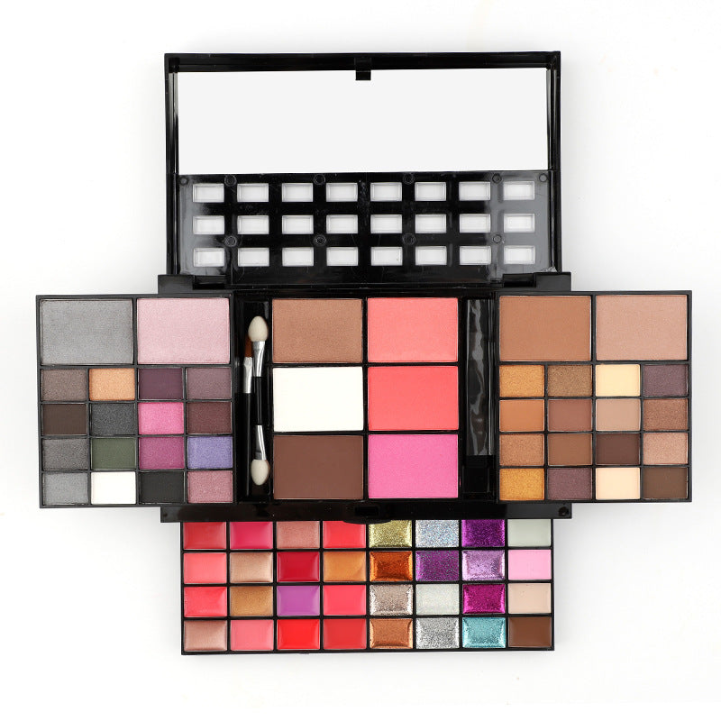 74-Color Makeup Set with Lip Gloss, Blush & Eyeshadow